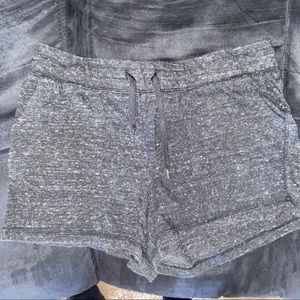 Gray athletic shorts